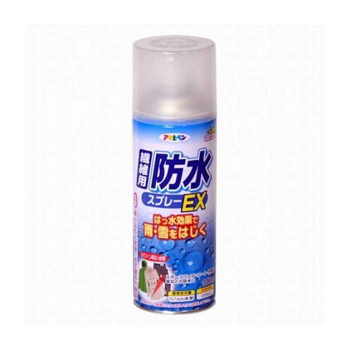 アサヒペン 繊維用防水スプレーEX 日用品 日用消耗品 雑貨品 代引不可 5周年記念イベントが