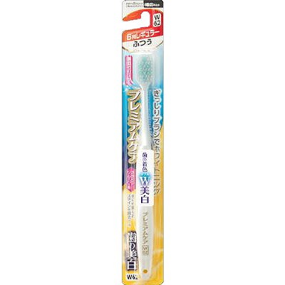 【21個セット】エビス B-3607M プレミアムケア歯の美白・6列レギュラー ふつう(代引不可)【送料無料】