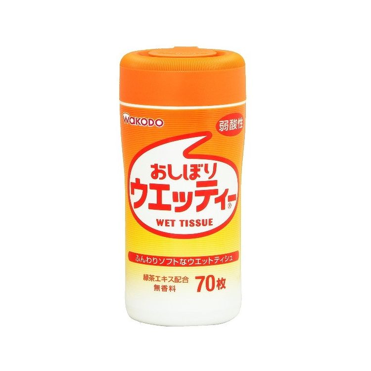 【単品30個セット】 アサヒグループ食品 新おしぼりウエッティ ウェットティッシュ 70枚(代引不可)【送料無料】