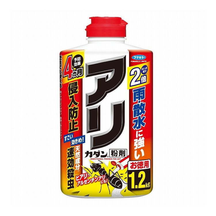 【単品24個セット】 フマキラー カダンアリカダン粉剤1.2kg(代引不可)【送料無料】|リコメン堂