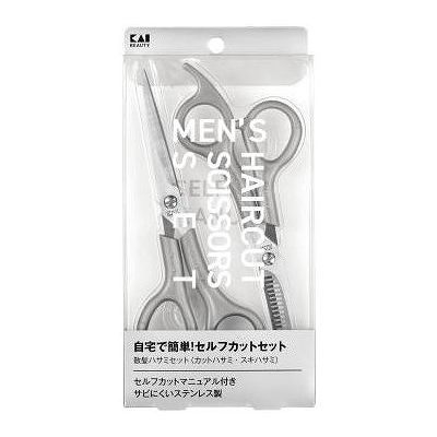 【単品21個セット】 貝印 KQ3205 メンズヘアカットセット(マニュアル付)(代引不可)【送料無料】