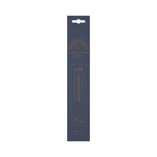 【単品15個セット】 日本香堂 ハーブ&アース バンブーインセンス サンダルウッド(代引不可)【送料無料】 7,532円