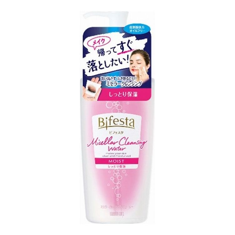 【単品6個セット】 マンダム ビフェスタ ミセラークレンジングウォーター モイスト 400ML(代引不可)【送料無料】