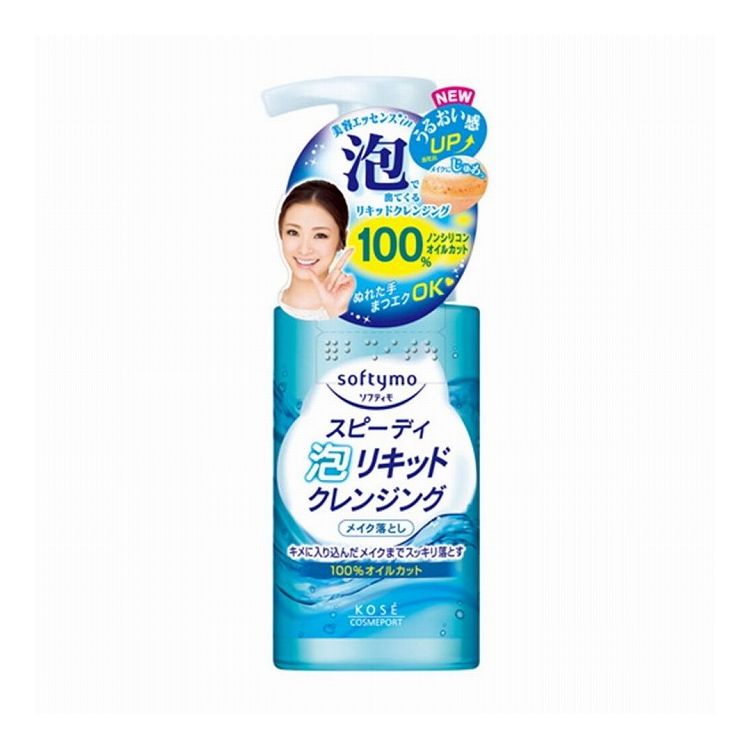 【単品6個セット】 コーセーコスメポート ソフティモスピーディー泡リキッドクレンジング200ML(代引不可)【送料無料】