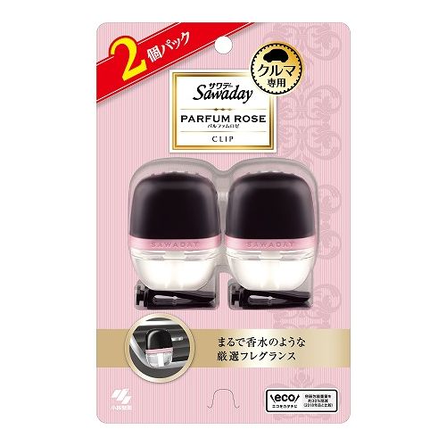 【単品20個セット】 小林製薬 SAWADAYクルマクリツプパルフアムロゼ2P(代引不可)【送料無料】|リコメン堂