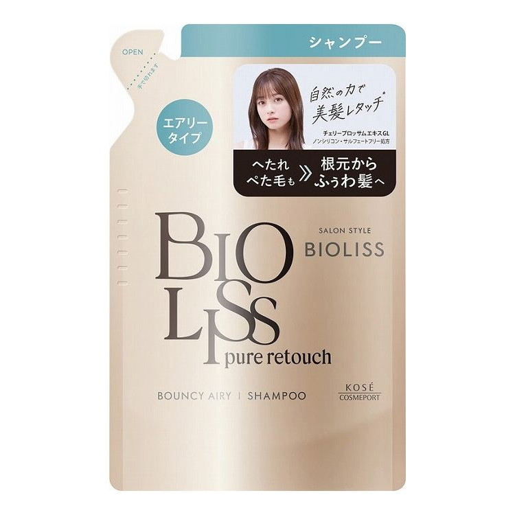 【単品16個セット】 サロンスタイル ビオリス ピュアレタッチ ぺたふぅわ シャンプー つめかえ(代引不可)【送料無料】