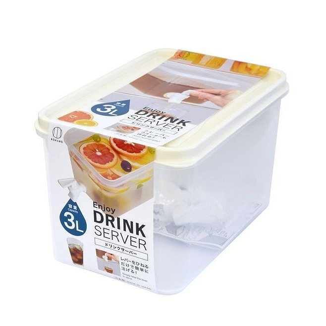 【単品7個セット】 ドリンクサーバー3L(代引不可)【送料無料】｜リコメン堂