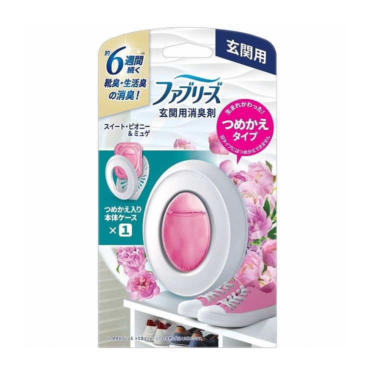 【単品16個セット】ファブリーズ玄関用消臭剤スイート・ピオニー&ミュゲ本体(代引不可)【送料無料】|リコメン堂