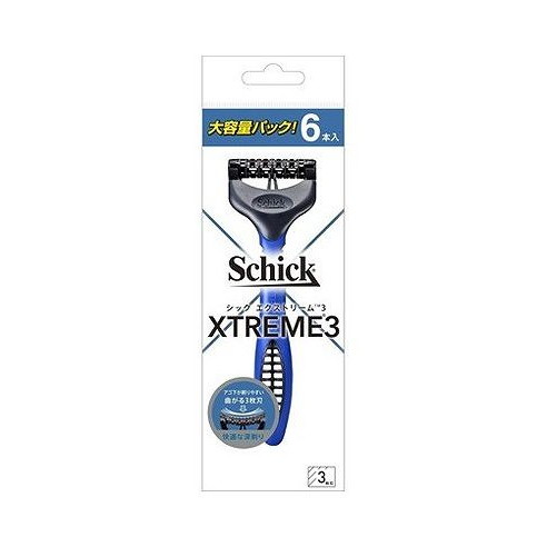 【単品7個セット】 エクストリーム3 6本入 シック・ジャパン(代引不可)【送料無料】
