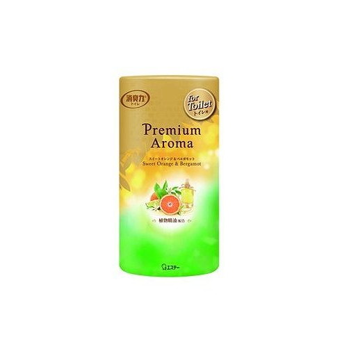 【単品18個セット】 トイレの消臭力 Premium Aroma スイートオレンジ&ベルガモット エステー(代引不可)【送料無料】