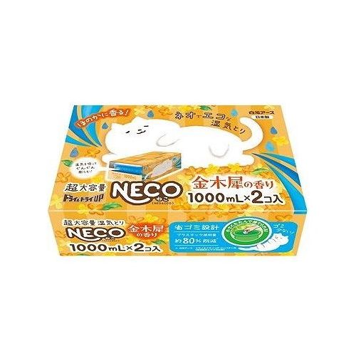 【単品11個セット】 白元アース ドライ&ドライUP NECO 金木犀の香り 湿気とり 湿気対策 梅雨(代引不可)【ポイント10倍】【送料無料】