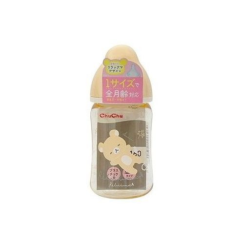 【単品5個セット】 ジェクス チュチュ マルチフィット 広口タイプ プラスチック製ほ乳びん160mL(リラックマ) 哺乳瓶 ベビー 赤ちゃん 赤ちゃん用品(代引不可)【ポイント10倍】【送料無料】