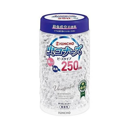 【単品16個セット】 大日本除虫菊 虫コナーズ ビーズスリムタイプ 250日 無香性(代引不可)【ポイント10倍】【送料無料】