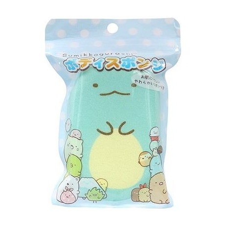 【単品20個セット】 すみっコぐらし ボディスポンジ3 とかげ サンタン(代引不可)【ポイント10倍】【送料無料】
