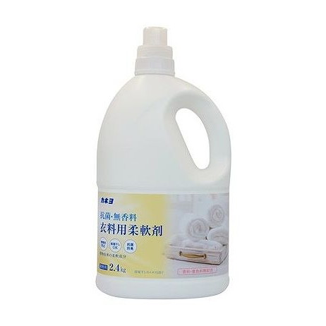 【単品7個セット】 ・無香料柔軟剤2.4KG カネヨ石鹸(代引不可)【ポイント10倍】【送料無料】