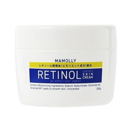 【単品15個セット】 MAMOLLYレチノール配合スキンクリーム コスメステーシヨン(代引不可)【ポイント10倍】【送料無料】