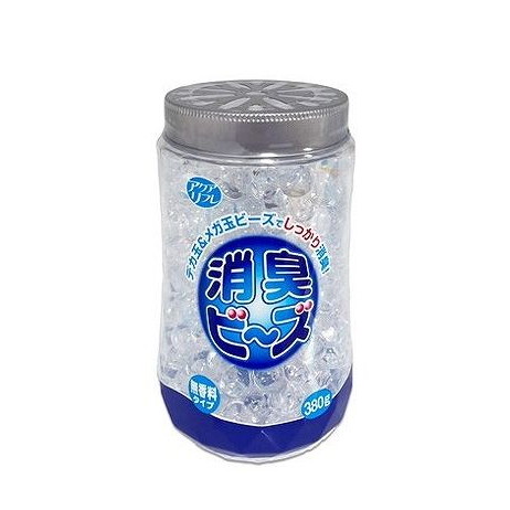 【単品20個セット】 アクアリフレ消臭ビーズ本体無香料 ライオンケミカル(代引不可)【ポイント10倍】【送料無料】