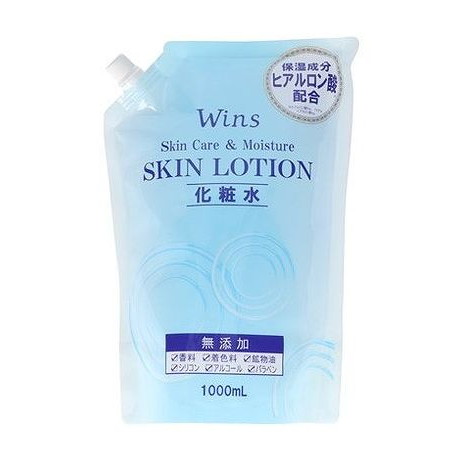 【単品15個セット】 ウインズヒアルロン酸化粧水大容量詰替1000 日本合成洗剤(代引不可)【ポイント10倍】【送料無料】｜リコメン堂