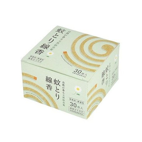 【単品6個セット】 宇部マテリアルズ 自然が香る天然除虫菊 蚊とり線香(代引不可)【ポイント10倍】【送料無料】