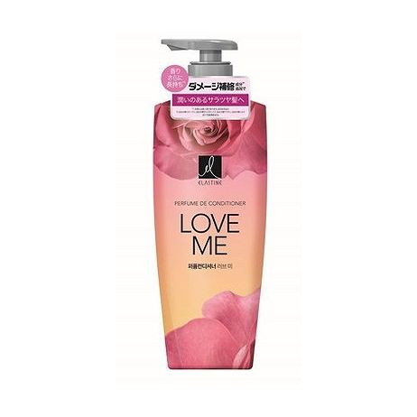 【単品9個セット】 エラスティンパヒュームコンデショナーラブミー600ML(代引不可)【ポイント10倍】【送料無料】