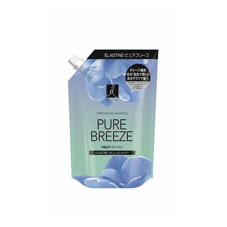 【単品16個セット】 エラスティンパヒュームシャンプーピュアブリーズ詰め替え350ML トイレタリージャパン(代引不可)【ポイント10倍】【送料無料】