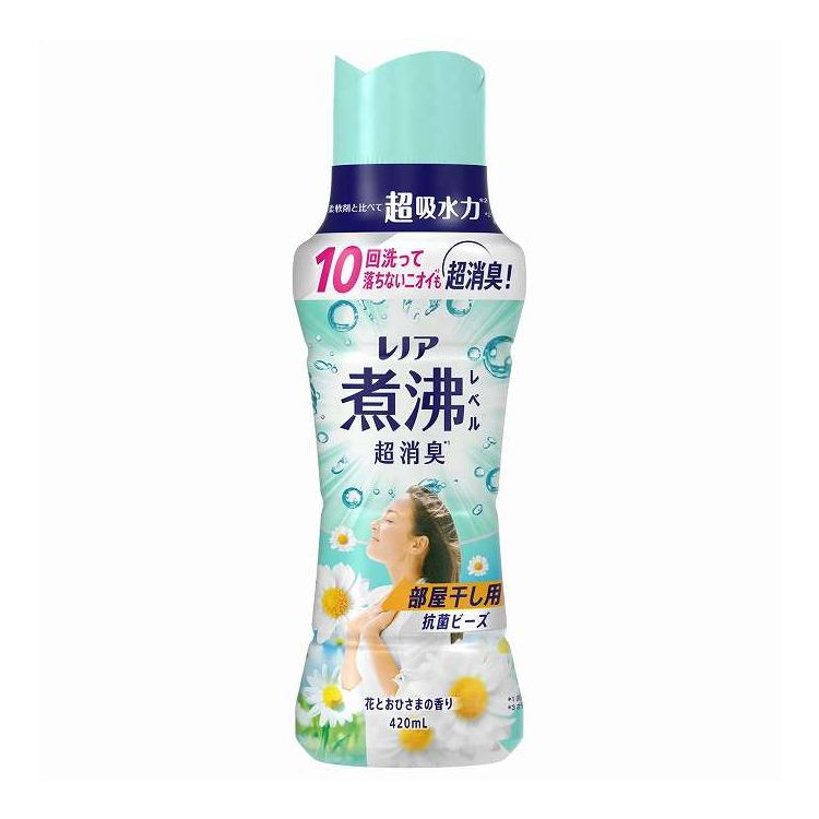 【単品15個セット】 レノア煮沸レベル消臭ビーズ部屋干し花とおひさまの香り本体 P&Gジャパン(代引不可)【ポイント10倍】【送料無料】