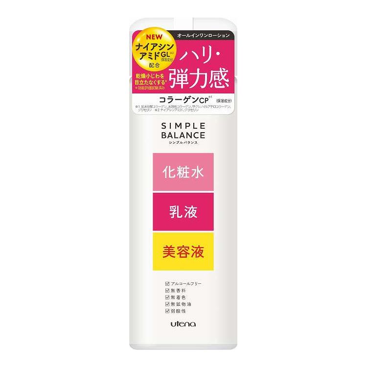 【単品18個セット】 ウテナ シンプルバランス ハリつやローション(代引不可)【ポイント10倍】【送料無料】｜リコメン堂 10,929円