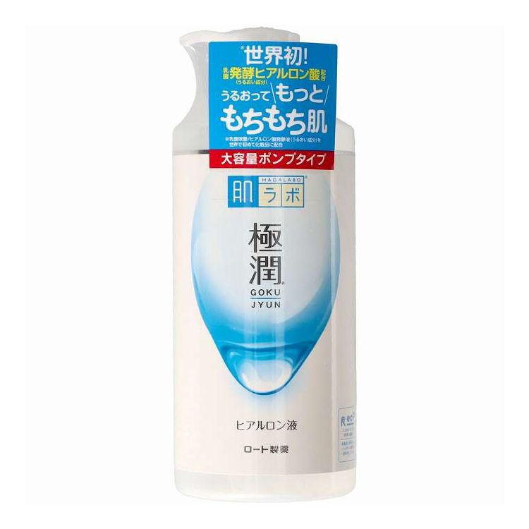 【単品8個セット】 ロート製薬 肌ラボ 極潤ヒアルロン液 大容量ポンプタイプ 400ml(代引不可)【ポイント10倍】【送料無料】|リコメン堂