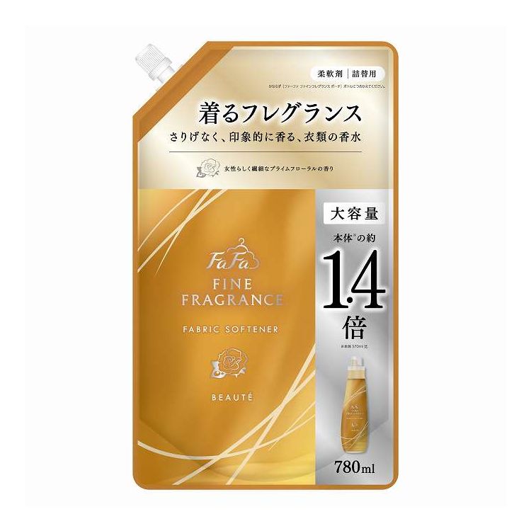 【単品10個セット】 NSファーファ・ジャパン ファーファ ファインフレグランスボーテ 詰替用 780mL(代引不可)【ポイント10倍】【送料無料】