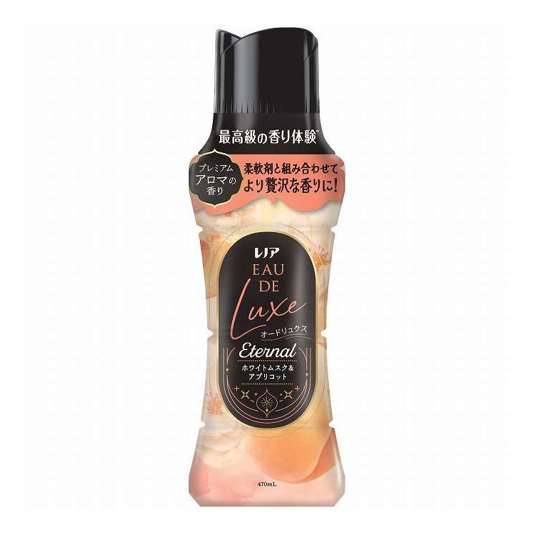 【単品10個セット】 P&Gジャパン レノアオードリュクスアロマジュエルエターナルホワイトムスク&アプリコットの香り本体 470mL(代引不可)【ポイント10倍】【送料無料】