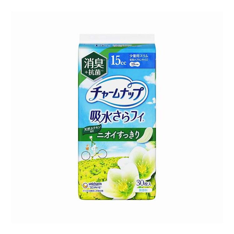 【単品11個セット】 ユニ・チャーム チャームナップ吸水さらフィ少量用消臭30枚(代引不可)【ポイント10倍】【送料無料】