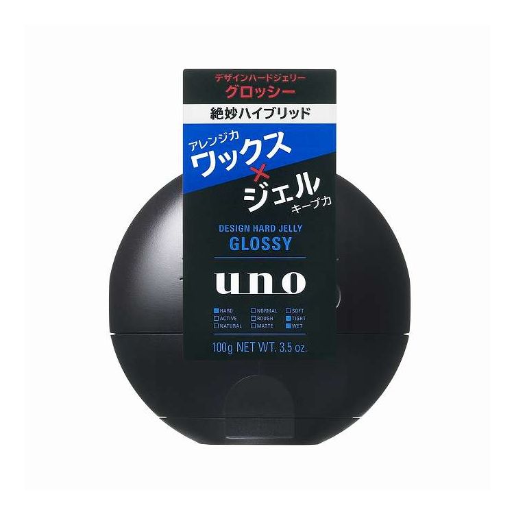 【単品12個セット】 ファイントゥデイ ウーノ デザインハードジェリー (グロッシー)f 100G(代引不可)【ポイント10倍】【送料無料】