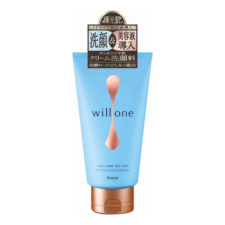 【単品15個セット】 クラシエ willone クリアクリームフェイスウォッシュ(代引不可)【ポイント10倍】【送料無料】