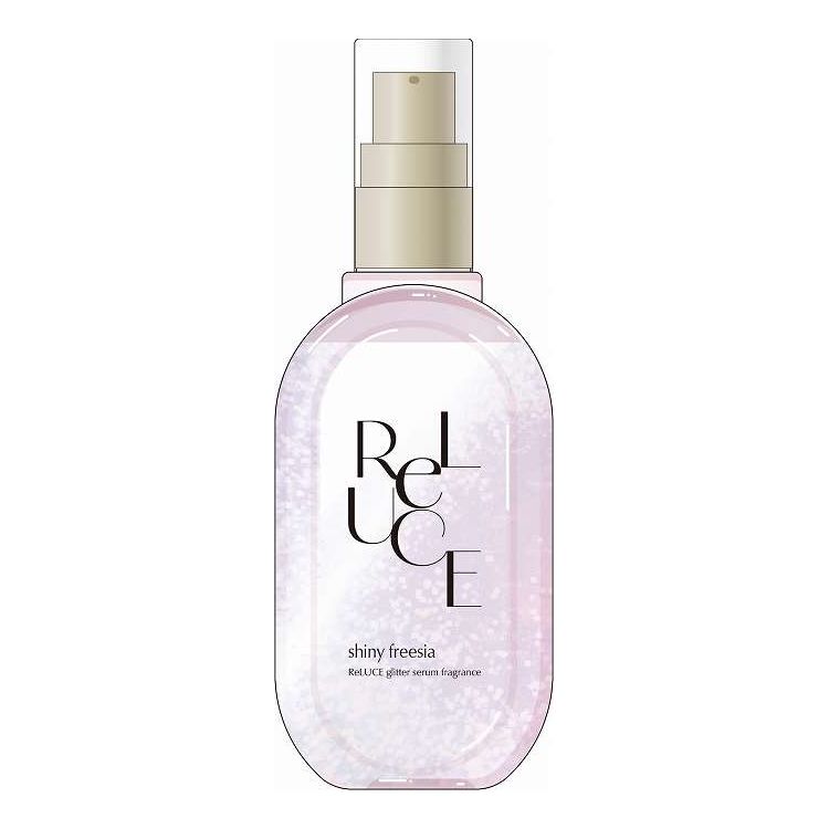 【単品18個セット】 コスメテックスローランド リルーチェ グリッターセラムフレグランス シャイニーフリージア 80mL(代引不可)【ポイント10倍】【送料無料】｜リコメン堂