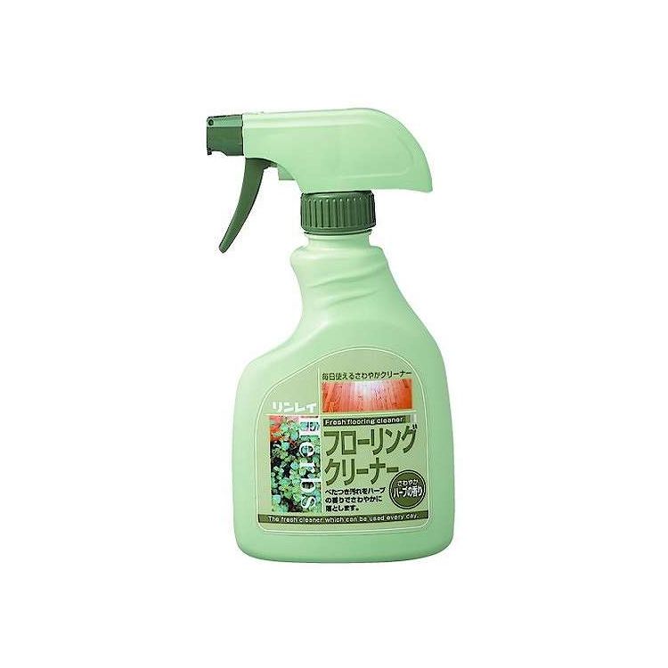 【単品12個セット】 リンレイ フローリングクリーナー ハーブ 本体 400ml 日用品 日用消耗品 雑貨品(代引不可)【ポイント10倍】【送料無料】