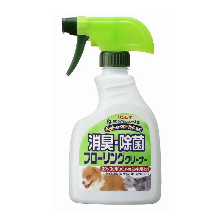 【単品20個セット】 リンレイ リビングわんフローリングクリーナー400ML(代引不可)【ポイント10倍】【送料無料】