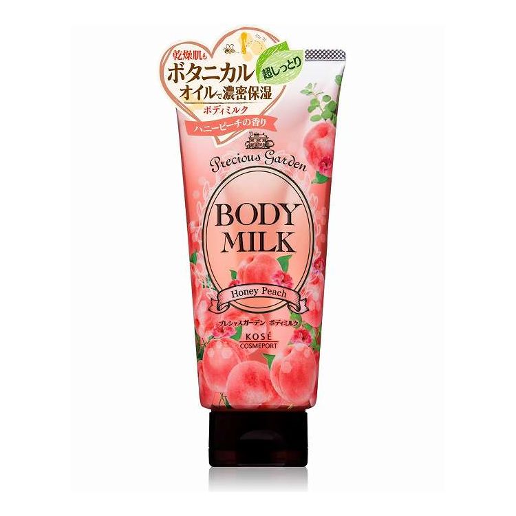 【単品12個セット】 コーセーコスメポート プレシャスガーデン ボディミルク ハニーピーチ 化粧品 200g(代引不可)【ポイント10倍】【送料無料】