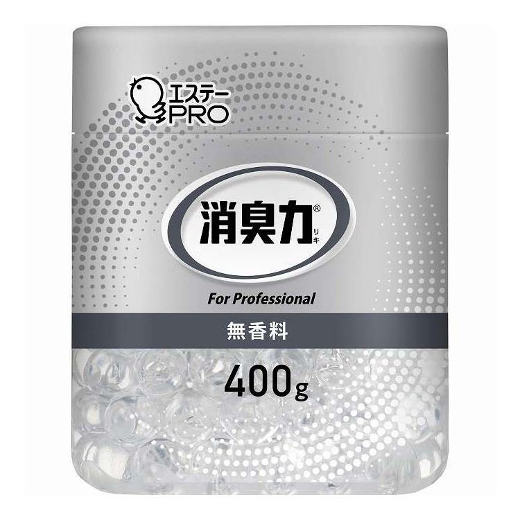 【単品20個セット】 消臭力 業務用 ビーズタイプ 本体 無香料 エステーPRO(代引不可)【ポイント10倍】【送料無料】