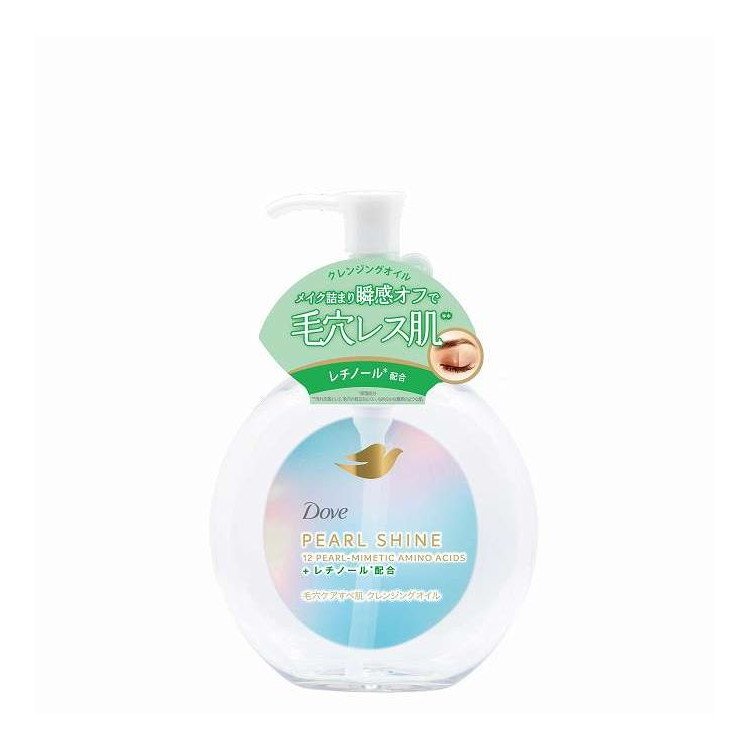 【単品9個セット】 ダヴ パールシャイン 毛穴ケアすべ肌 クレンジングオイル ポンプ ユニリーバ 170ml(代引不可)【ポイント10倍】【送料無料】