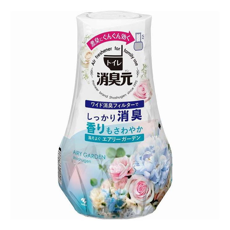 【単品20個セット】 トイレの消臭元 風そよぐエアリーガーデン 小林製薬 400ml(代引不可)【ポイント10倍】【送料無料】