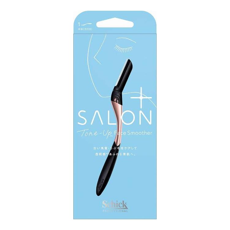 【単品20個セット】 ハイドロシルク サロンプラス トーンアップ フェイススムーサー ホルダー(刃付き) シック(Schick) 1本(代引不可)【ポイント10倍】【送料無料】|リコメン堂