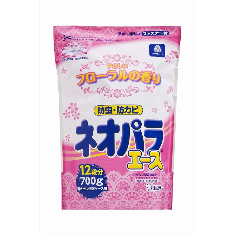 【単品12個セット】 ネオパラエース引き出し・衣装ケース用700G やさしいフローラルの香り エステー(代引不可)【送料無料】