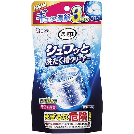 【単品10個セット】洗浄力 シュワッと洗たく槽クリーナー 192G エステー(代引不可)【送料無料】