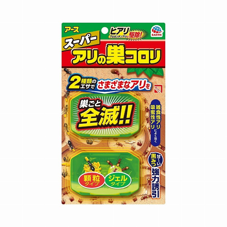 【単品16個セット】スーパーアリの巣コロリ アース製薬(代引不可)【送料無料】｜リコメン堂