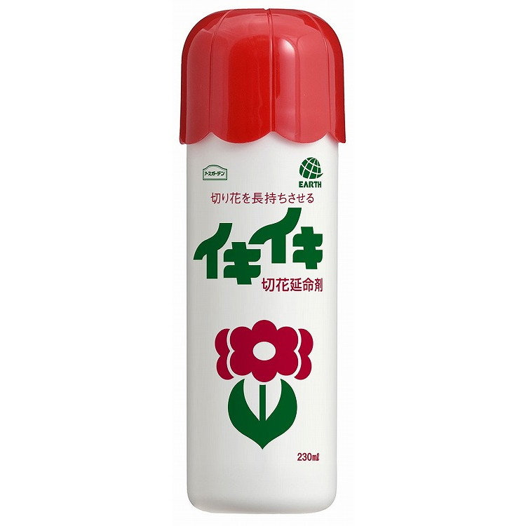 【単品11個セット】イキイキ切花延命剤230ML アース製薬(代引不可)【送料無料】
