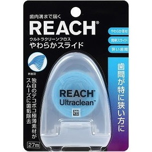 【単品8個セット】リーチ Uクリーンフロスやわらかスライド27M 銀座ステファニー化粧品(株) -q(代引不可)【送料無料】