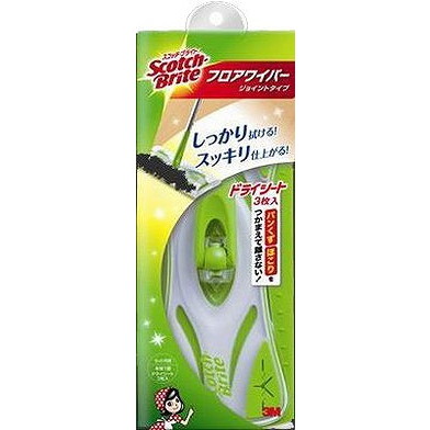 【単品16個セット】スコッチ・ブライトフロアワイパー伸縮タイプ スリーエムジャパン(代引不可)【送料無料】