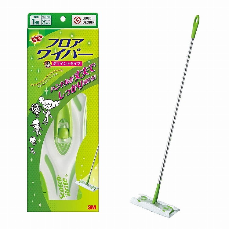 【単品8個セット】スコッチ・ブライトフロアワイパージョイントタイプ スリーエムジャパン(代引不可)【送料無料】