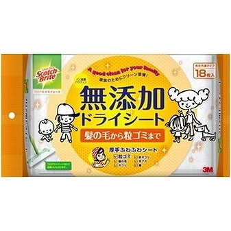 【単品11個セット】無添加ドライシート18枚 スリーエムジャパン(代引不可)【送料無料】