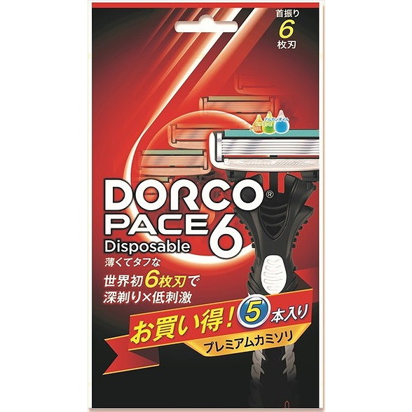 【単品20個セット】PACE6ディスポ5P ドルコ(代引不可)【送料無料】|リコメン堂